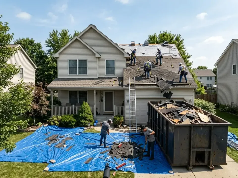 roof-replacement-debris-remova-004 — frequently asked questions, Cheapest Dumpster Rentals in Poteet, TX